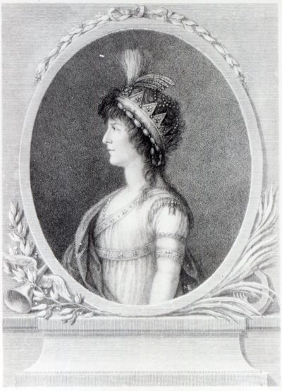 Angelica Catalani, engraved by Francesco Bartolozzi, 1802 by Gaetano Basteris